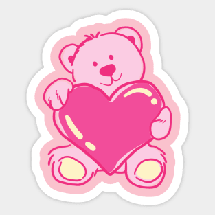 Teddy bear Sticker